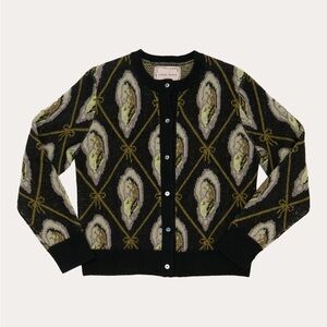 ISO Lingua Franca Oyster Cardigan size Small